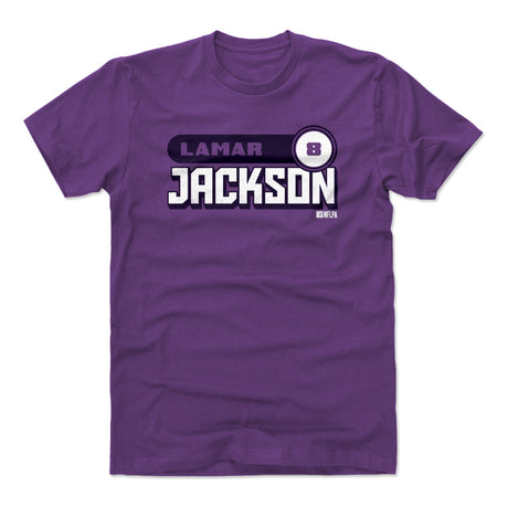 Lamar Jackson Men's Cotton T-Shirt | 500 LEVEL