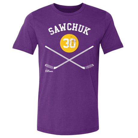 Terry Sawchuk Men's Cotton T-Shirt | 500 LEVEL