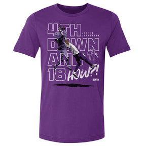 Justin Jefferson Men's Cotton T-Shirt | 500 LEVEL