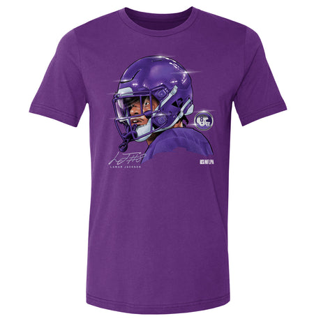 Lamar Jackson Men's Cotton T-Shirt | 500 LEVEL
