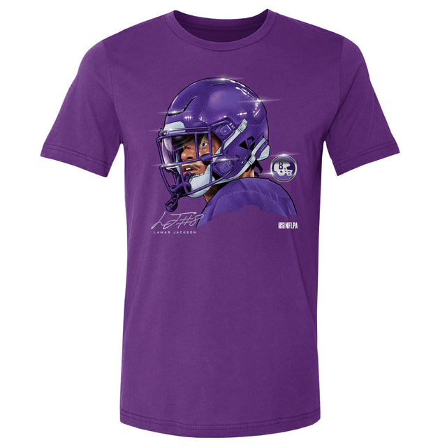Lamar Jackson Men's Cotton T-Shirt | 500 LEVEL