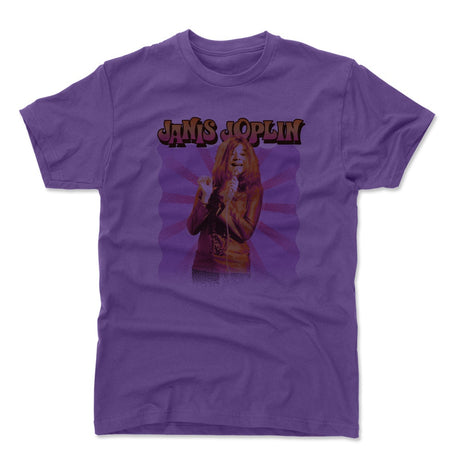 Janis Joplin Men's Cotton T-Shirt | 500 LEVEL