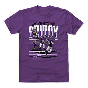 Justin Jefferson Men's Cotton T-Shirt | 500 LEVEL