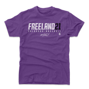 Kyle Freeland Men's Cotton T-Shirt | 500 LEVEL