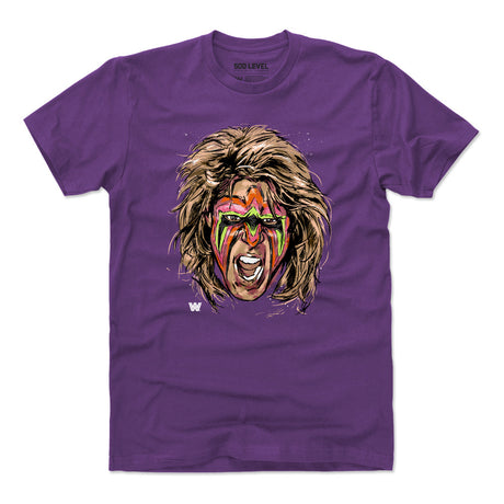 Ultimate Warrior Men's Cotton T-Shirt | 500 LEVEL