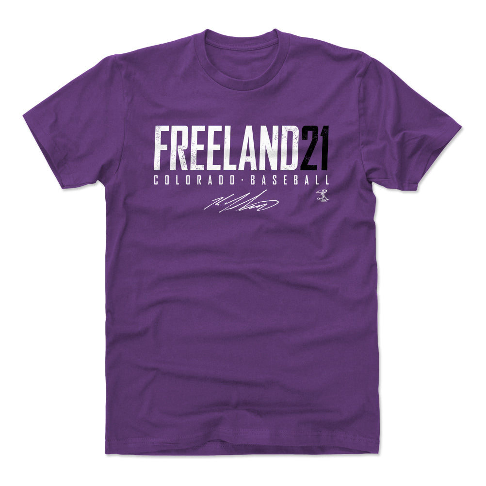 Kyle Freeland Men's Cotton T-Shirt | 500 LEVEL