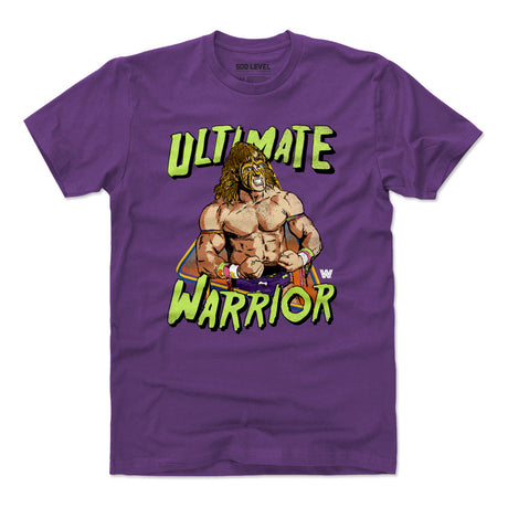 Ultimate Warrior Men's Cotton T-Shirt | 500 LEVEL
