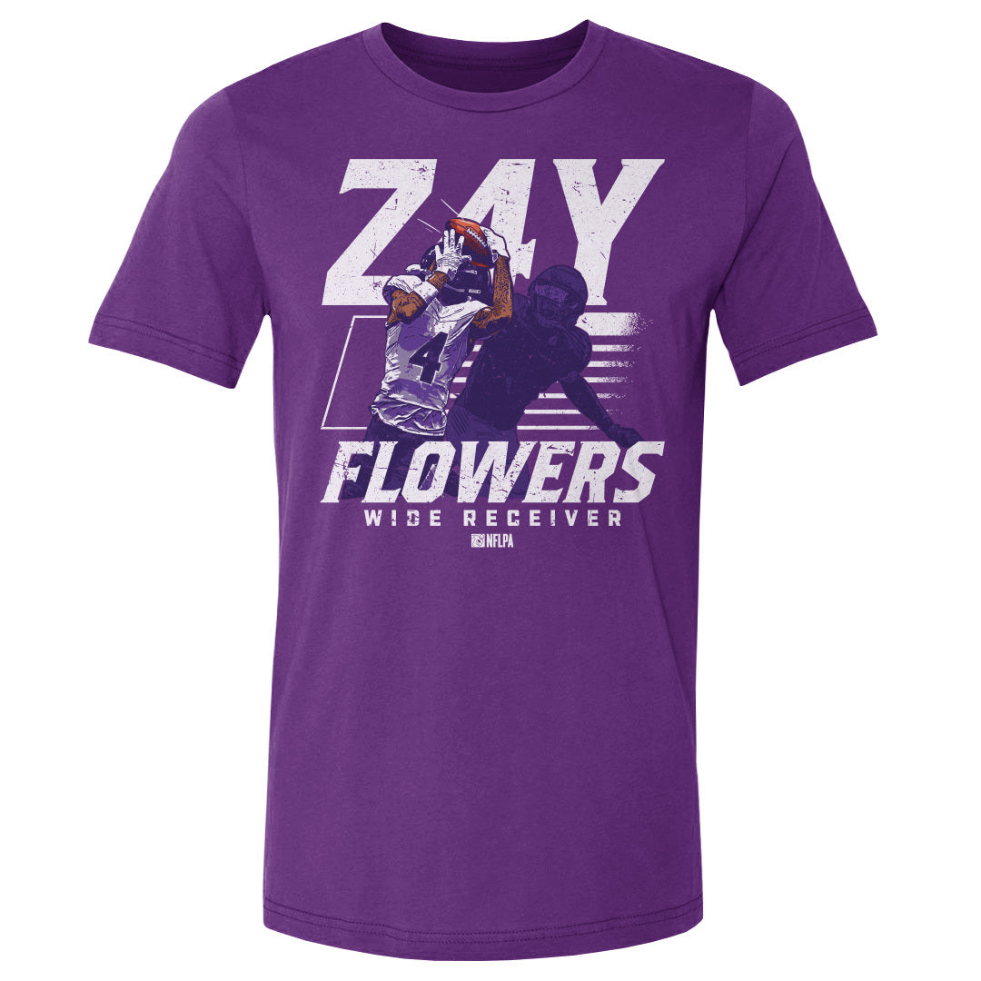 Zay Flowers Men's Cotton T-Shirt | 500 LEVEL