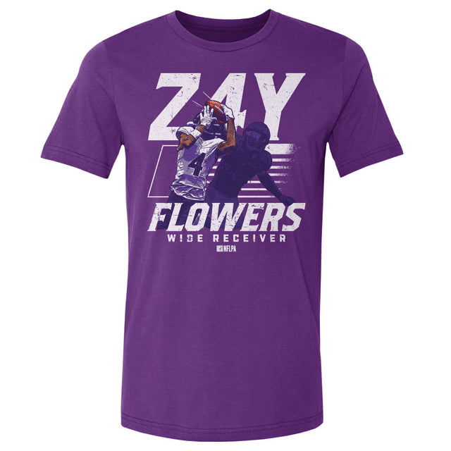 Zay Flowers Men's Cotton T-Shirt | 500 LEVEL