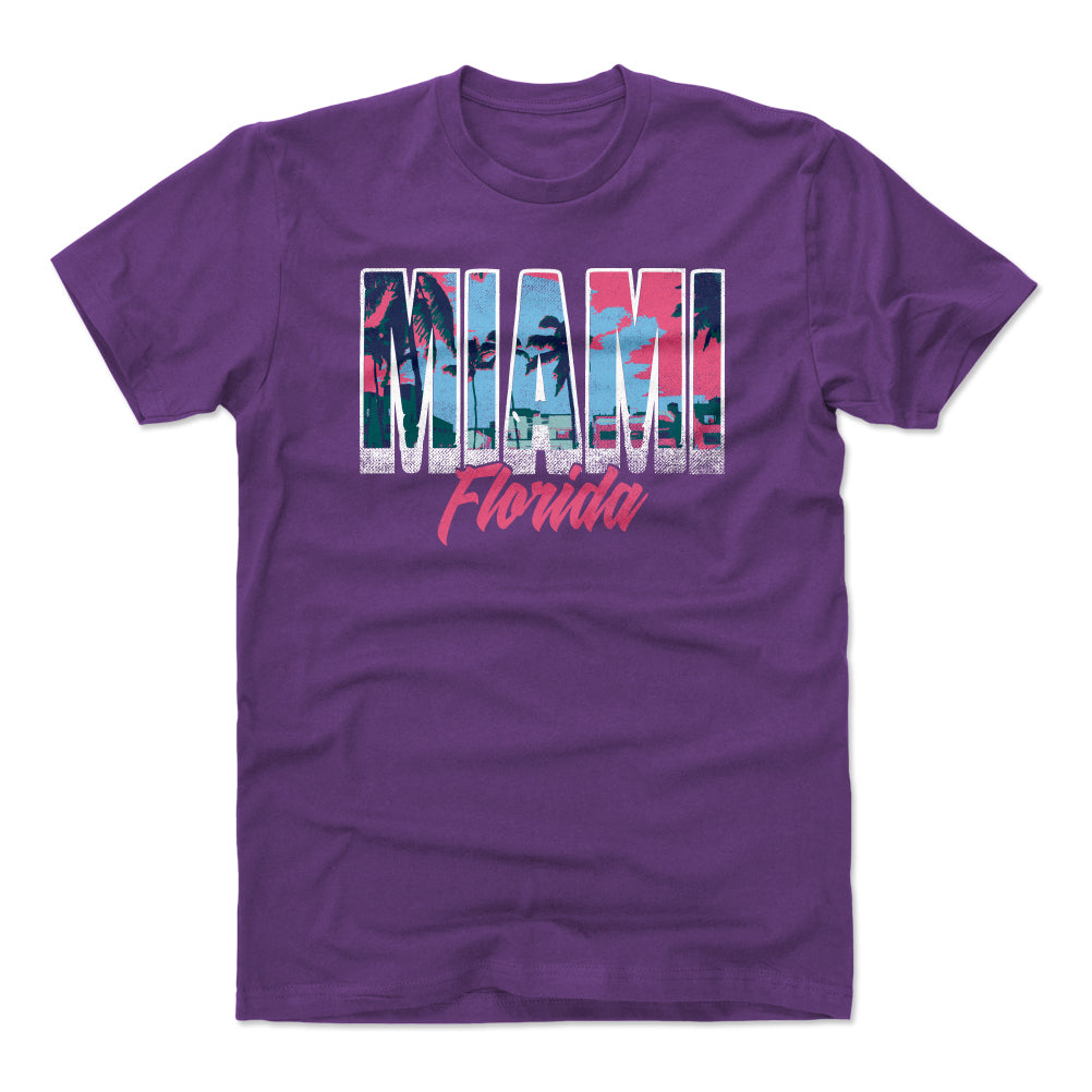 Miami Men's Cotton T-Shirt | 500 LEVEL
