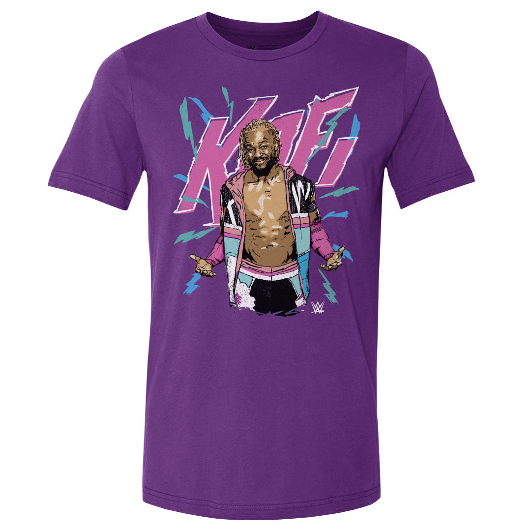 Kofi Kingston Men's Cotton T-Shirt | 500 LEVEL