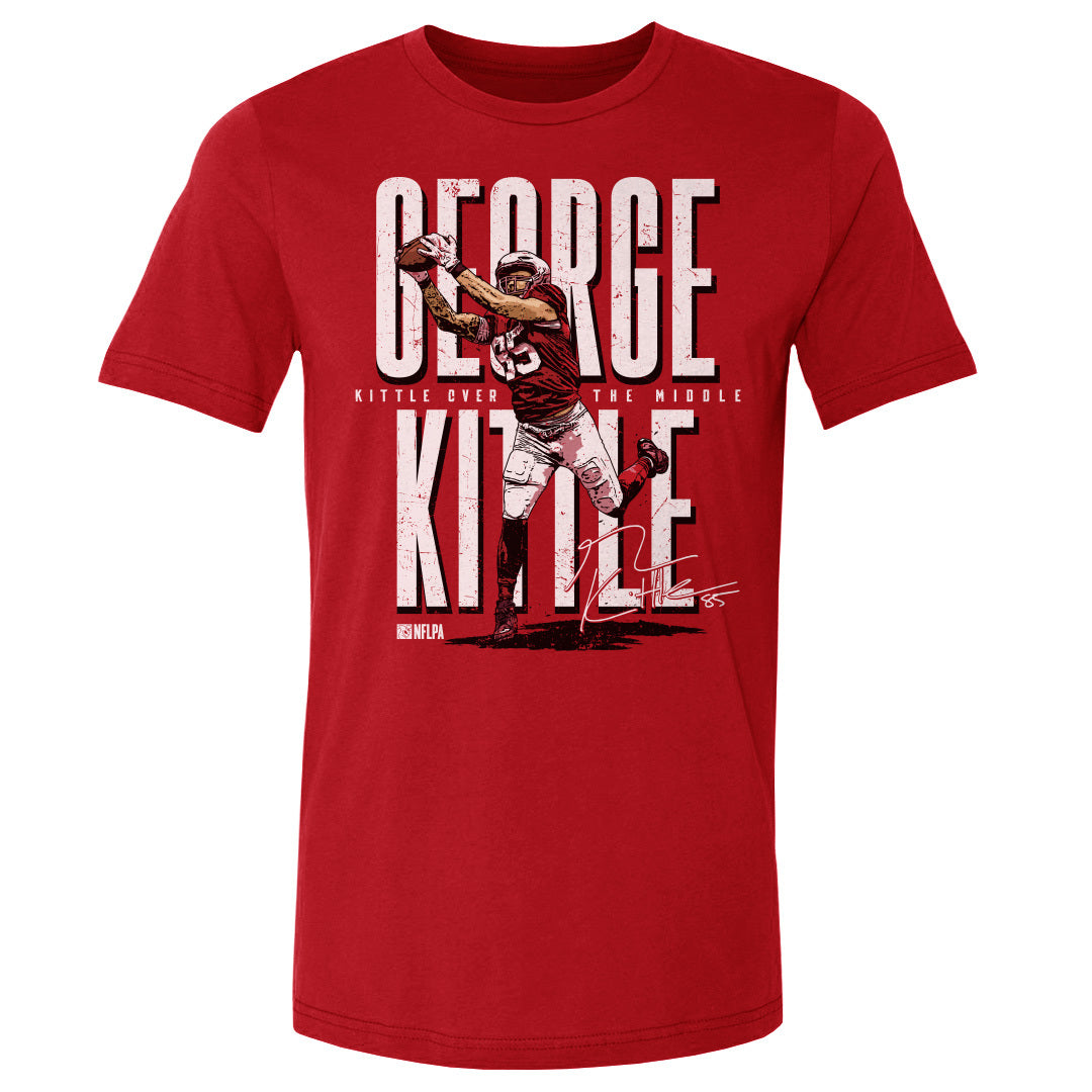George Kittle Men's Cotton T-Shirt | 500 LEVEL