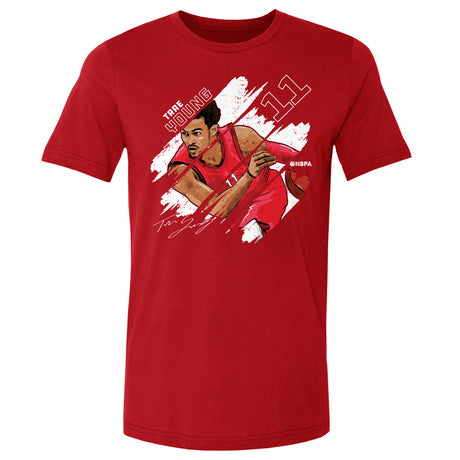 Trae Young Men's Cotton T-Shirt | 500 LEVEL