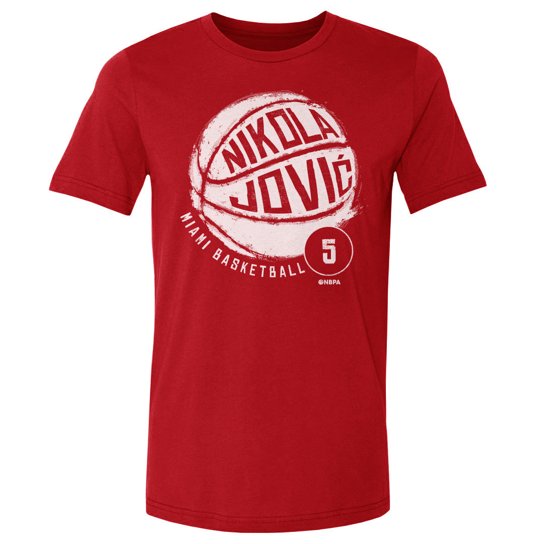 Nikola Jovic Men&#39;s Cotton T-Shirt | 500 LEVEL