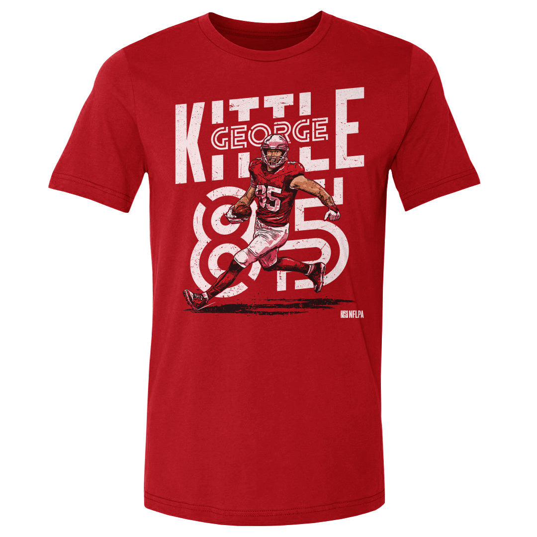 George Kittle Men's Cotton T-Shirt | 500 LEVEL