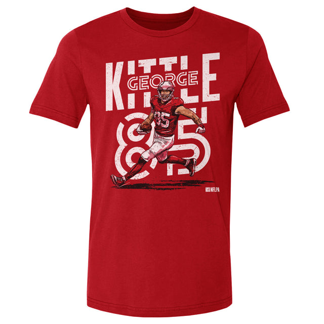 George Kittle Men's Cotton T-Shirt | 500 LEVEL