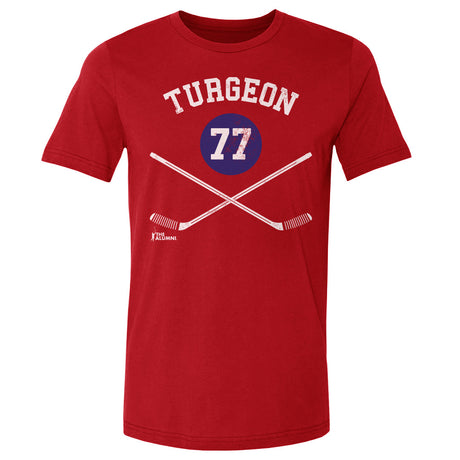 Pierre Turgeon Men's Cotton T-Shirt | 500 LEVEL