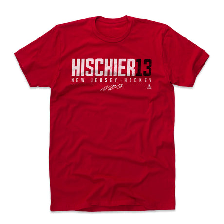 Nico Hischier Men's Cotton T-Shirt | 500 LEVEL