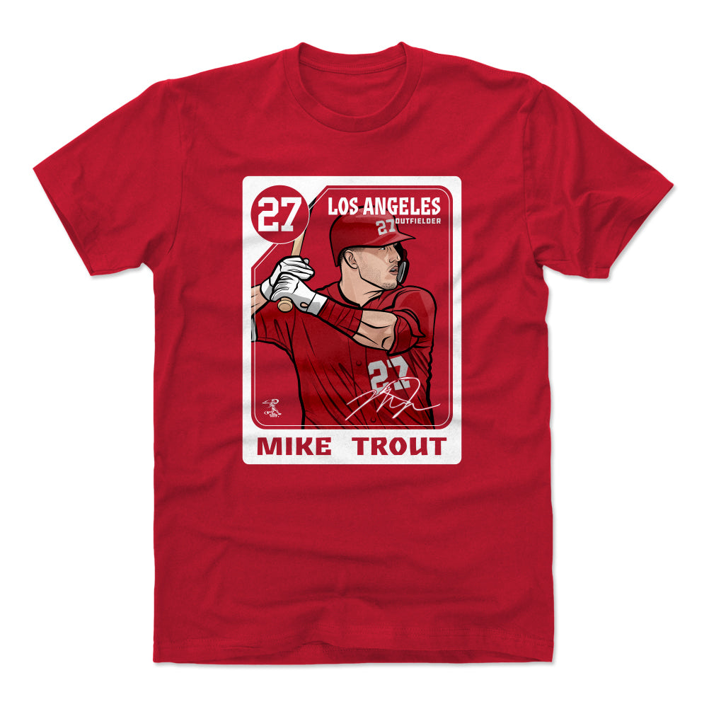 Mike Trout Men's Cotton T-Shirt | 500 LEVEL