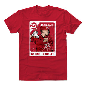 Mike Trout Men's Cotton T-Shirt | 500 LEVEL