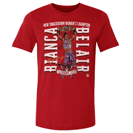 Bianca Belair Men's Cotton T-Shirt | 500 LEVEL