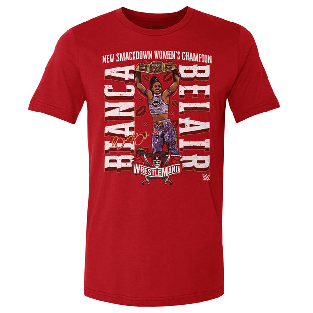 Bianca Belair Men's Cotton T-Shirt | 500 LEVEL