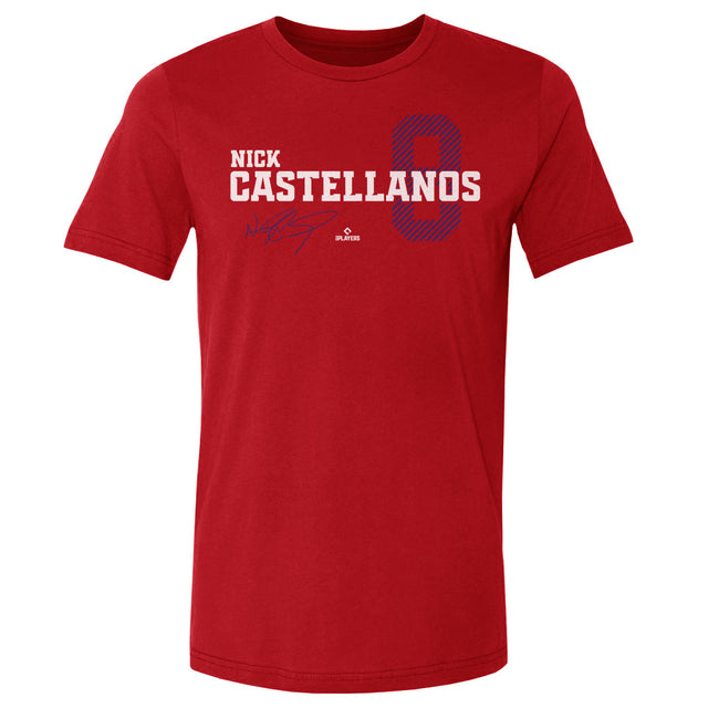 Nick Castellanos Men's Cotton T-Shirt | 500 LEVEL