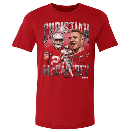 Christian McCaffrey Men's Cotton T-Shirt | 500 LEVEL