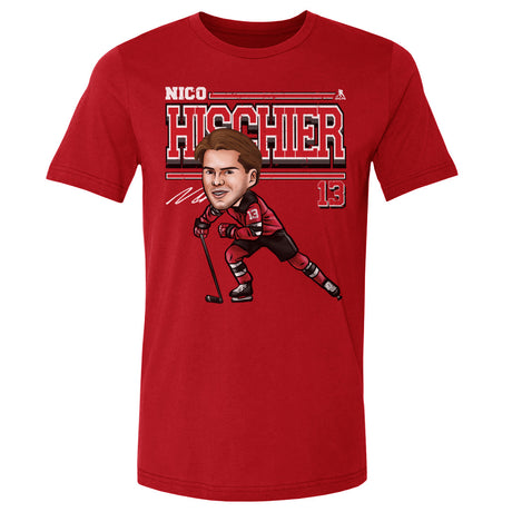 Nico Hischier Men's Cotton T-Shirt | 500 LEVEL
