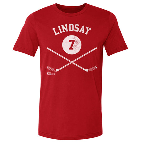 Ted Lindsay Men's Cotton T-Shirt | 500 LEVEL