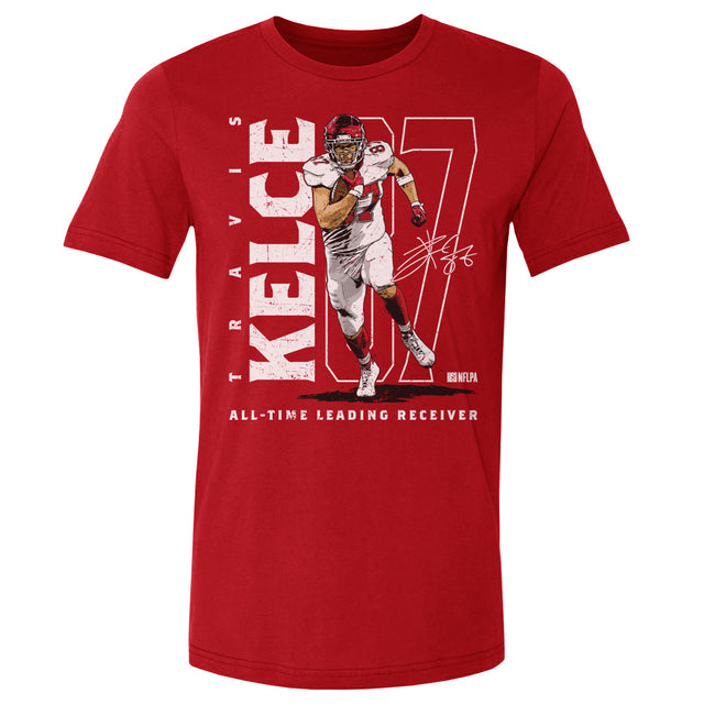Travis Kelce Men's Cotton T-Shirt | 500 LEVEL