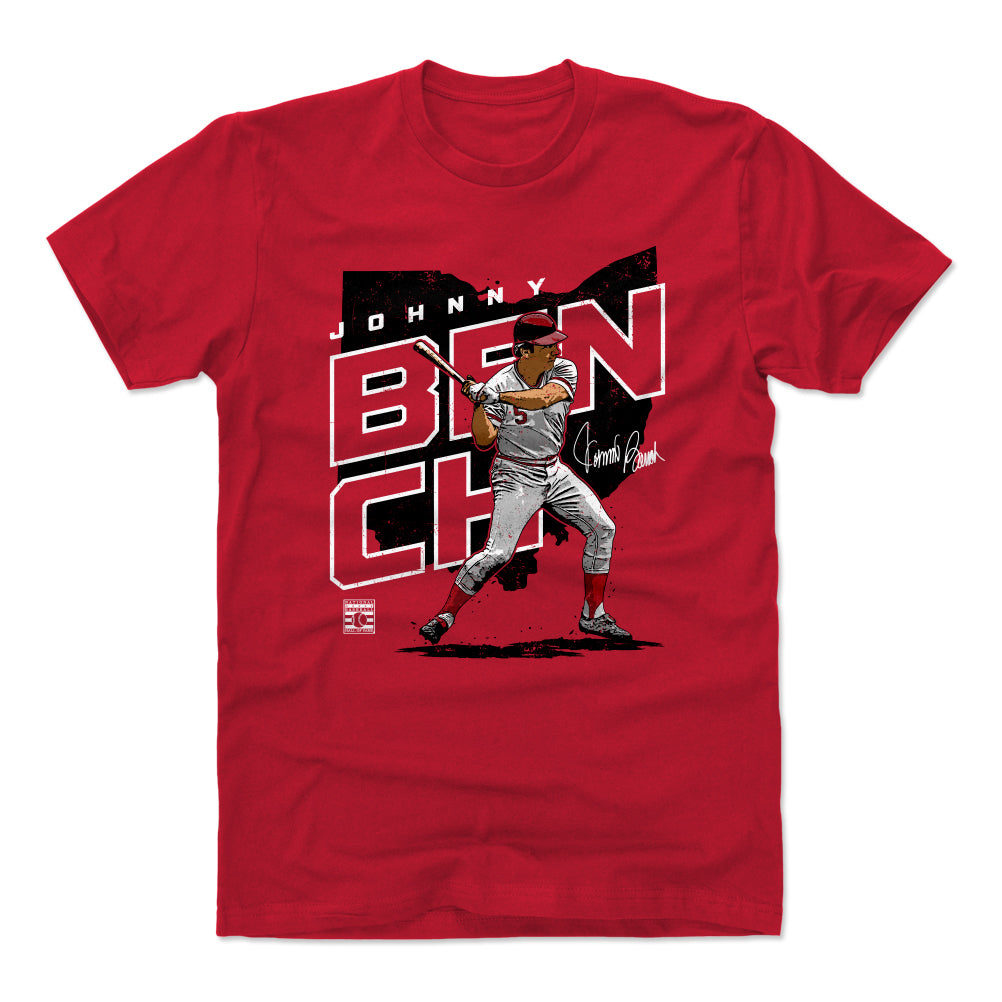 Johnny Bench Men's Cotton T-Shirt | 500 LEVEL