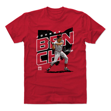 Johnny Bench Men's Cotton T-Shirt | 500 LEVEL