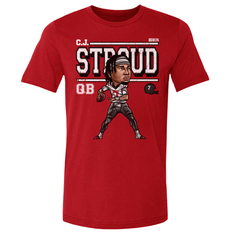 C.J. Stroud Men's Cotton T-Shirt | 500 LEVEL