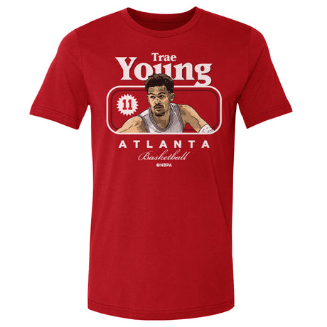 Trae Young Men's Cotton T-Shirt | 500 LEVEL