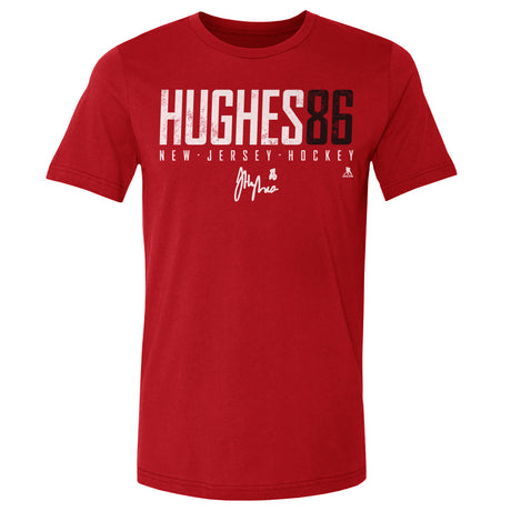Jack Hughes Men's Cotton T-Shirt | 500 LEVEL