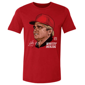Whitey Herzog Men's Cotton T-Shirt | 500 LEVEL