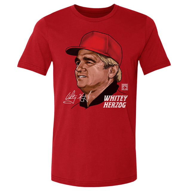 Whitey Herzog Men's Cotton T-Shirt | 500 LEVEL