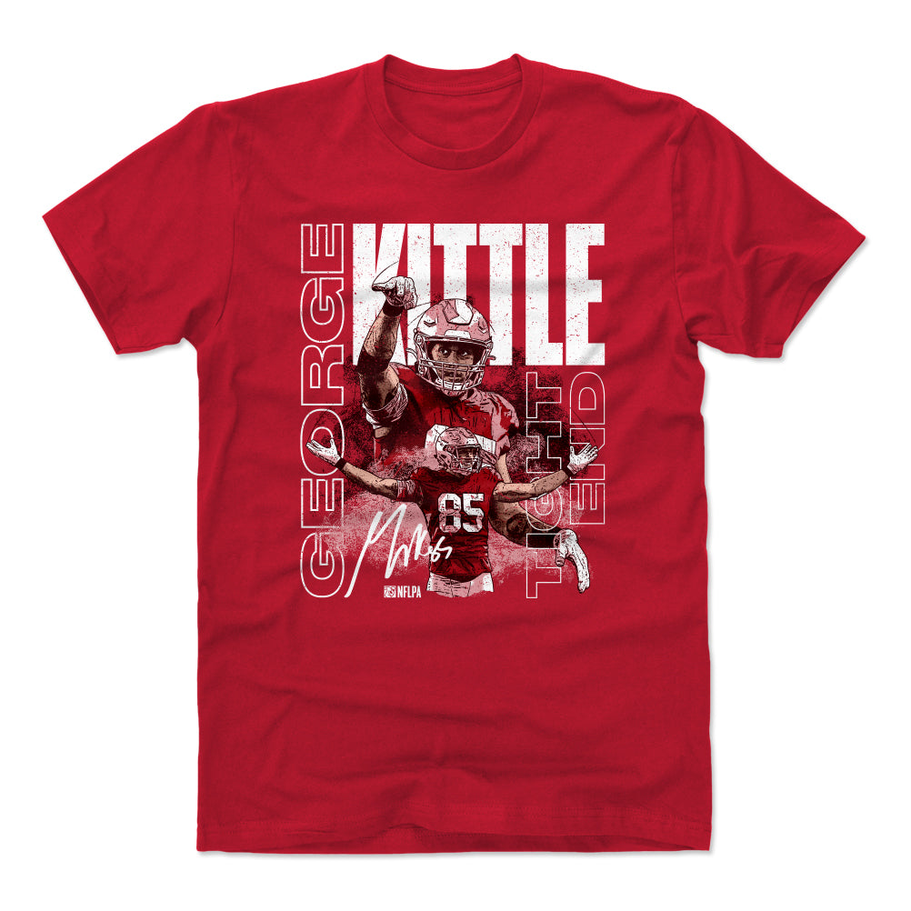 George Kittle Men's Cotton T-Shirt | 500 LEVEL
