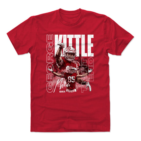 George Kittle Men's Cotton T-Shirt | 500 LEVEL