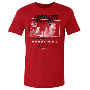 Bobby Hull Men's Cotton T-Shirt | 500 LEVEL