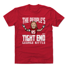 George Kittle Men's Cotton T-Shirt | 500 LEVEL
