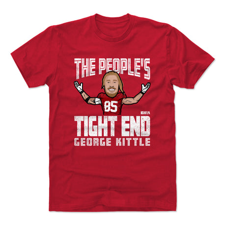 George Kittle Men's Cotton T-Shirt | 500 LEVEL
