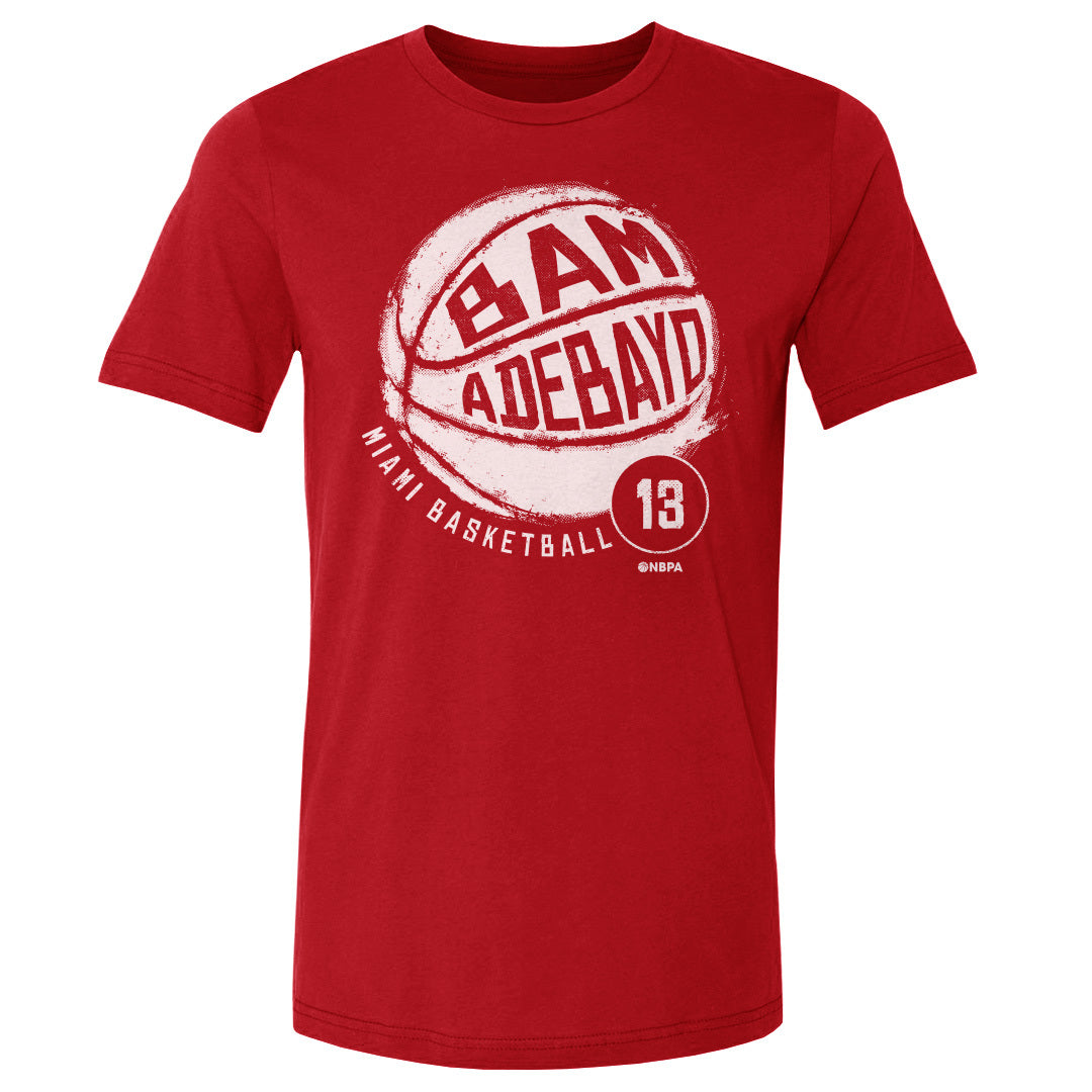 Bam Adebayo Men's Cotton T-Shirt | 500 LEVEL