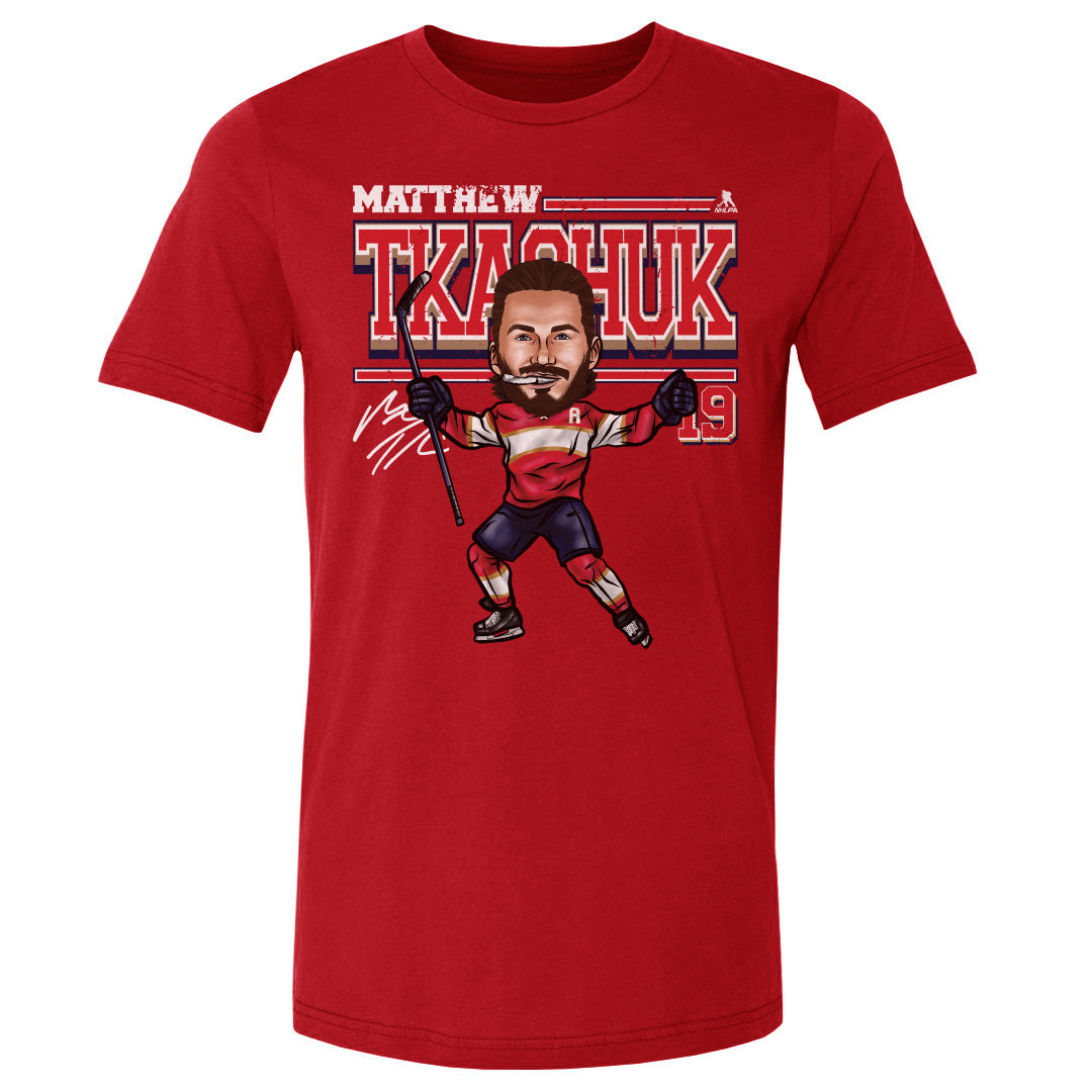 Matthew Tkachuk Men's Cotton T-Shirt | 500 LEVEL