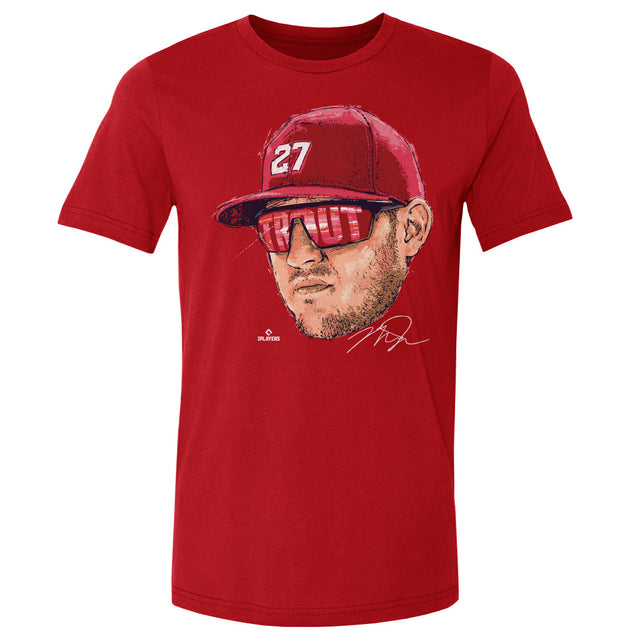 Mike Trout Men's Cotton T-Shirt | 500 LEVEL