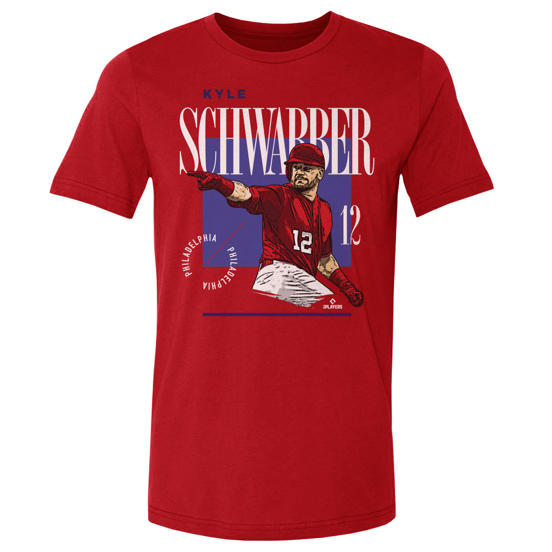 Kyle Schwarber Men's Cotton T-Shirt | 500 LEVEL