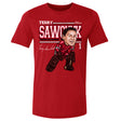 Terry Sawchuk Men's Cotton T-Shirt | 500 LEVEL