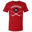 Frederik Andersen Men's Cotton T-Shirt | 500 LEVEL