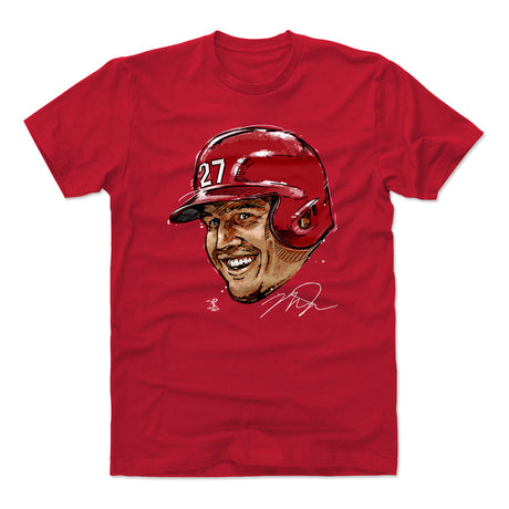 Mike Trout Men's Cotton T-Shirt | 500 LEVEL
